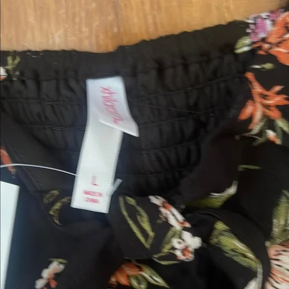 NWT Floral Black Dress - Picture 3 of 4
